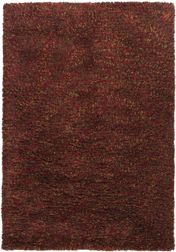 Estilo Collection Hand-woven Area Rug In Red, Godl, & Brown Design By Chandra Rugs