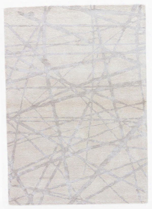 Etho Rug In Parchment & Chateau Gray Design By Nikki Chu