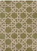 Davin Collection Hand-Tufted Area Rug in Green & Cream design by Chandra rugs